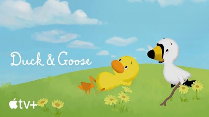 Apple TV+ 宣傳兒童節目   動畫《Duck & Goose》同名童書改編