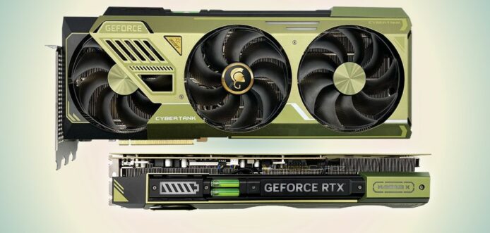 中國廠 RTX 4090 加入水平儀   沈重卡身墜下馬上知