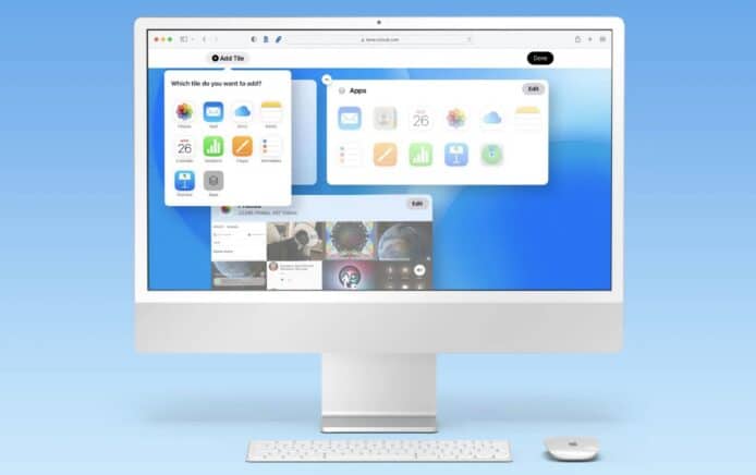 iCloud全新網頁版介面  可自訂版面操作更方便