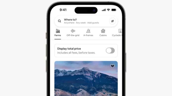 Airbnb 公佈多項更新   網站將顯示總房價和房東要求
