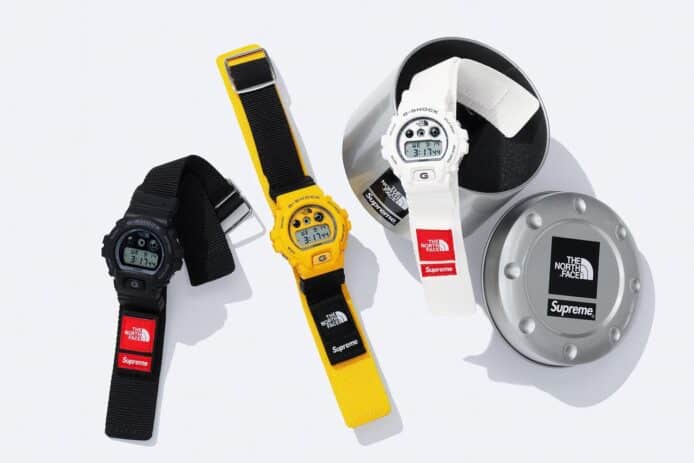 Supreme 聯乘 The North Face   別注版 Casio G-Shock DW-6900 登場