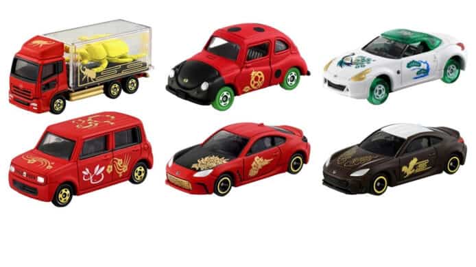 新年「福德 Tomica」系列   六款幸運車型以盲盒方式發售