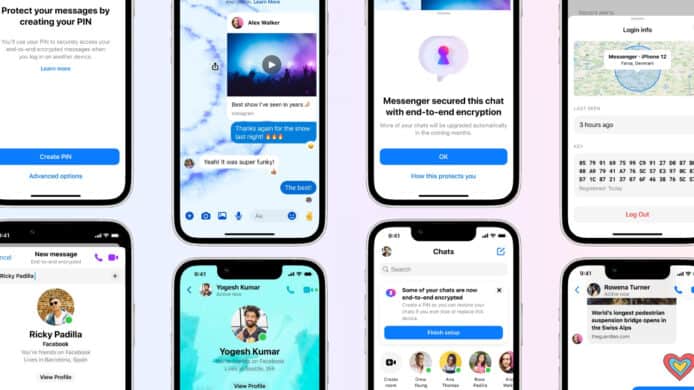 Facebook Messenger 宣佈   進一步加強點對點加密功能