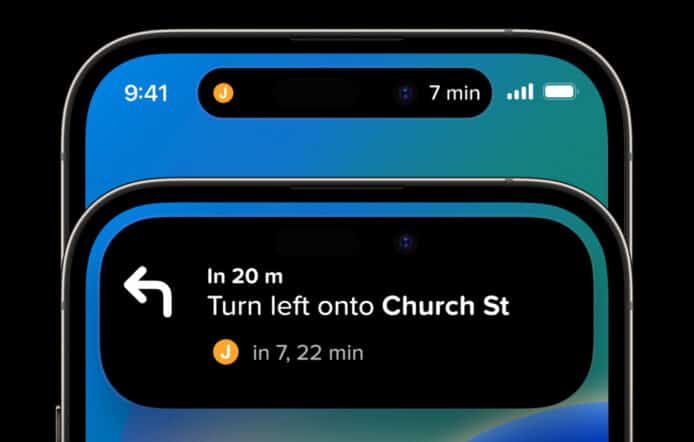 Google Maps 動態島看方向  正式支援 iOS Live Activities