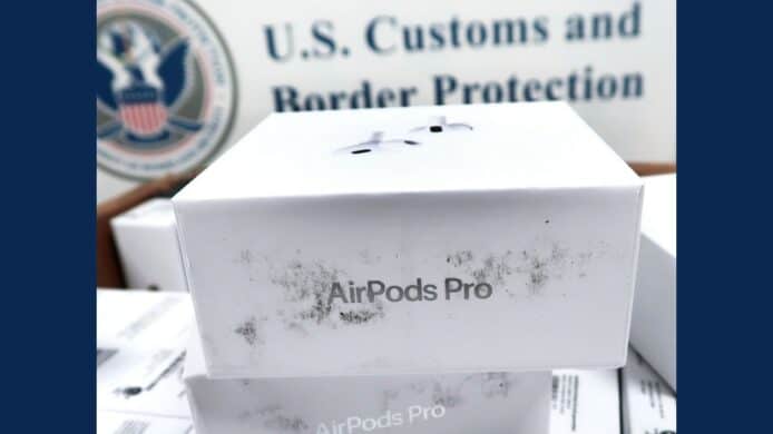 大量 AirPods Pro 中國假貨   偷運入境美國遭海關查獲