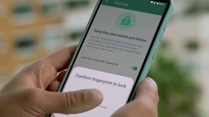 WhatsApp 新「對話鎖定」　以生物辨識或密碼加密