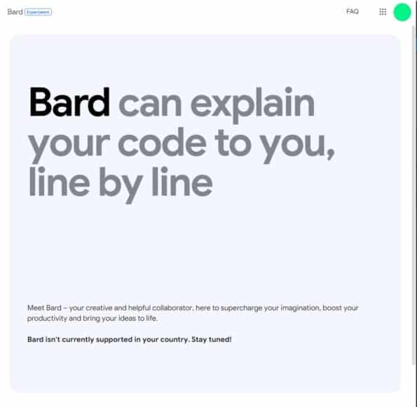 【Google I/O 2023】Bard AI 正式開放   整合 Gmail、Docs 未來將支援圖像輸入