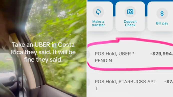 旅行時乘搭 Uber 銀行出錯   美國夫婦一程車 23.5 萬港元