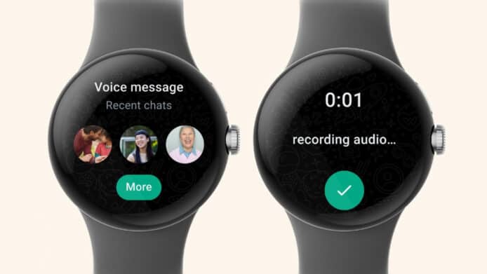 WhatsApp 登陸 Wear OS   支援短訊收發語音通話