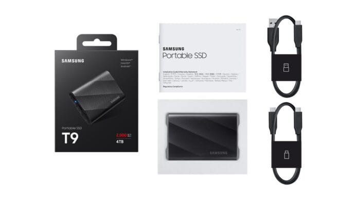 讀寫速度高達 2,000MB/s   Samsung T9 流動 SSD 發表