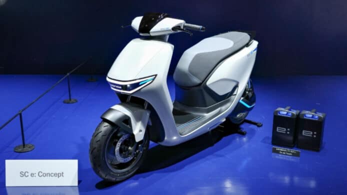 Honda SC e 純電概念綿羊   配備雙電池 100 公里續航