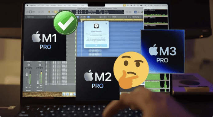 外媒：音樂製作 App 效能 M1 Pro 竟勝 M3 Pro   Apple Logic Pro 都出現同類情況