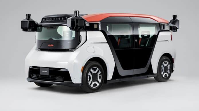 GM Cruise Autonomous Vehicle