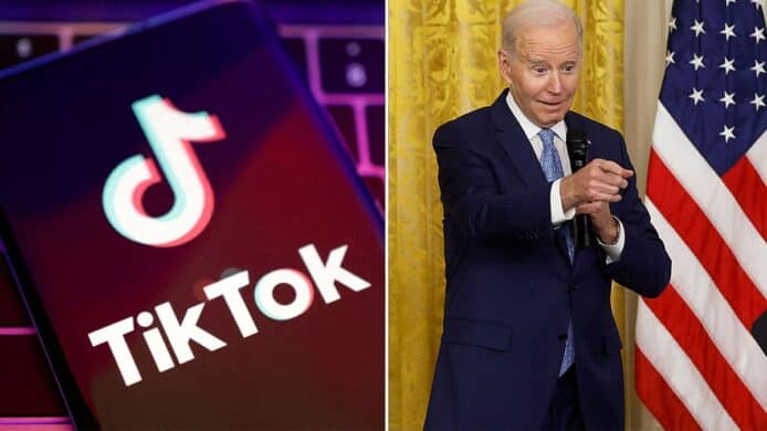 拜登競選團隊用Tiktok