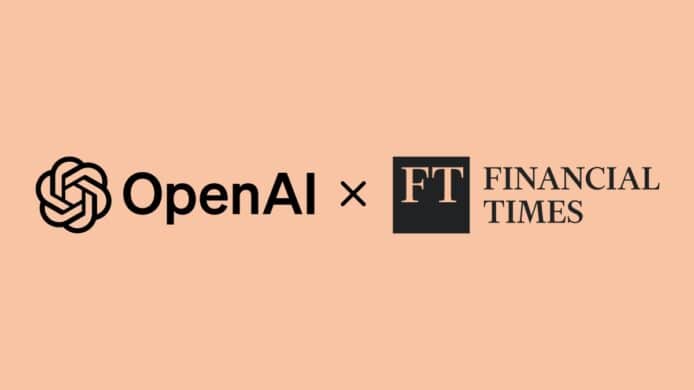 OpenAI 與金融時報簽訂協議